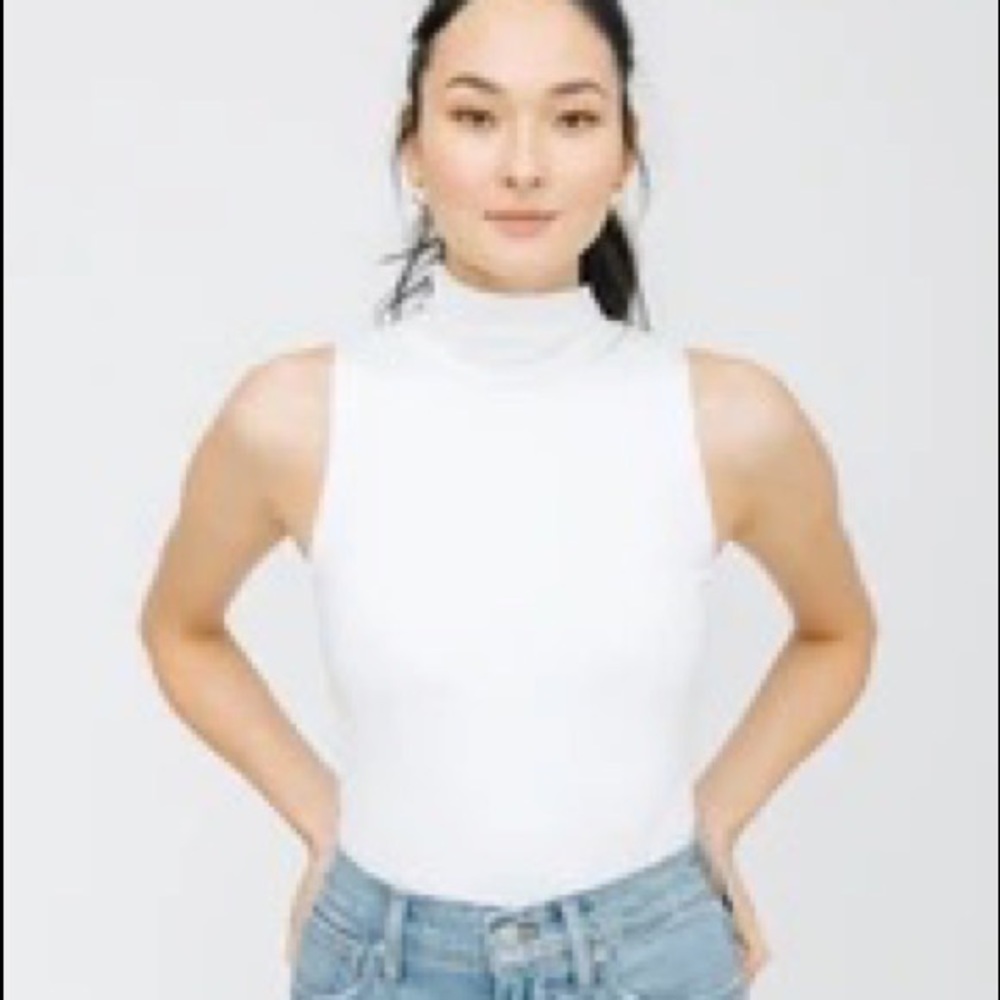 Smash + Tess Mock Neck short sleeve bodysuit